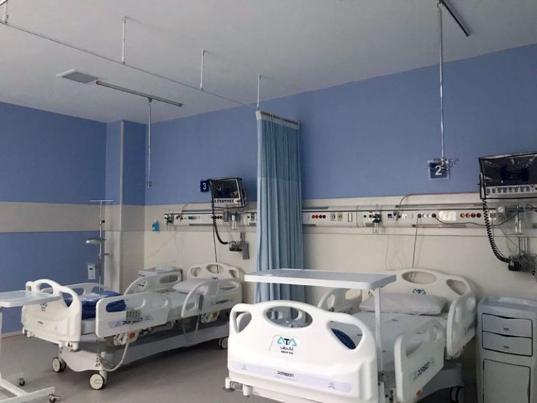 بخش ICU بیمارستان