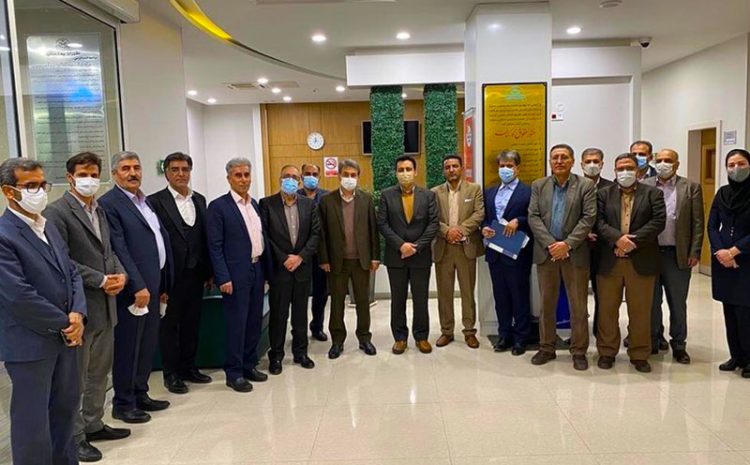  بازدید مدیرعامل محترم بیمه سلامت کشور و هیئت همراه از بیمارستان پارسیان شهرکرد