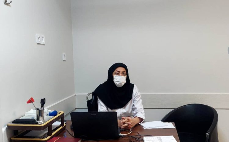  حضور خانم دکتر بلقیس محمدی فوق تخصص طب مادر و جنین در درمانگاه بیمارستان پارسیان